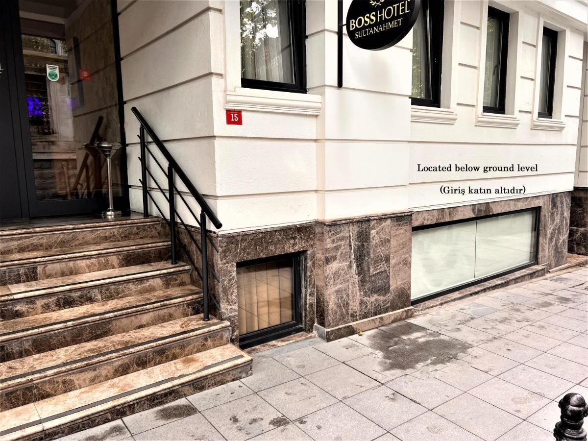 Boss Hotel Sultanahmet Istanbul Bagian luar foto