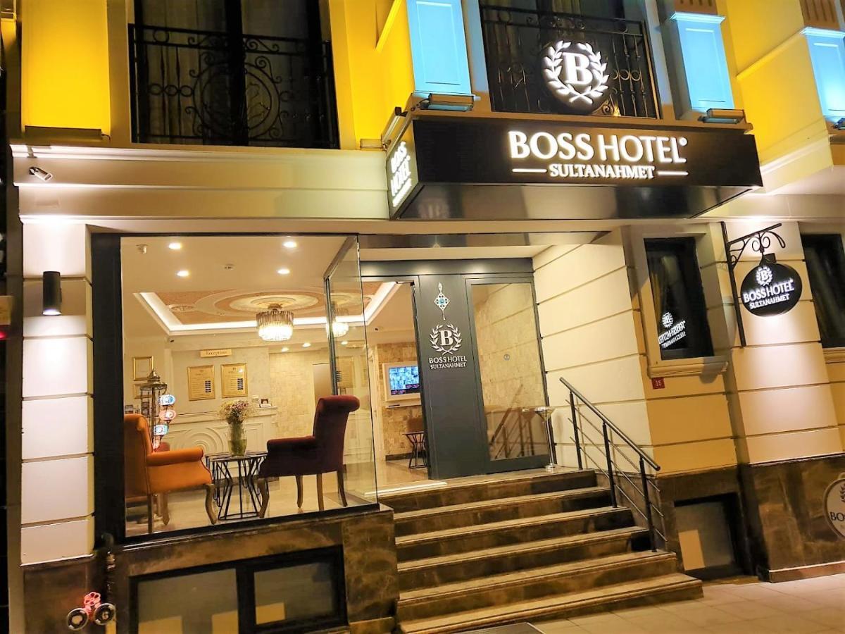 Boss Hotel Sultanahmet Istanbul Bagian luar foto